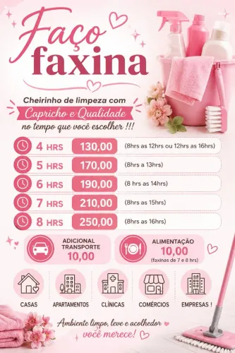 Faxineira e Diarista 