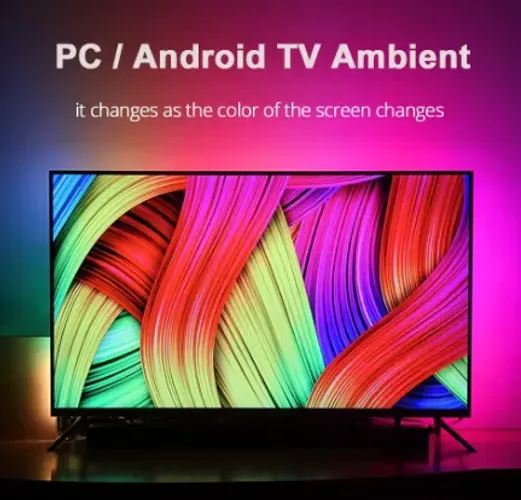 Led Ambilight para monitor ou tv até 50"