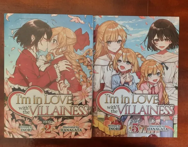 Novel I'm in love with the villainess vol.2 e 3
