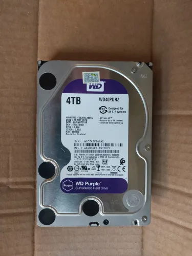 Disco Rígido HD Purple 4TB intelbras
