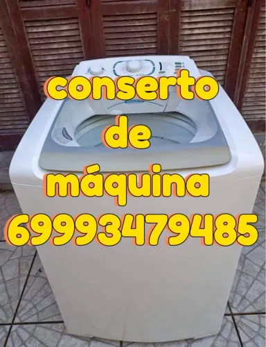 Máquina de lavar faz tudo