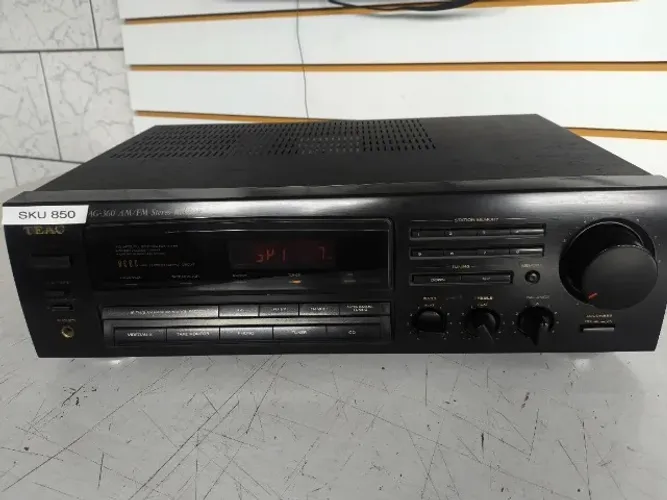 RECEIVER TEAC AG 360 FUNCIONANDO COM DETALHES ( 80W POR CANAL )
