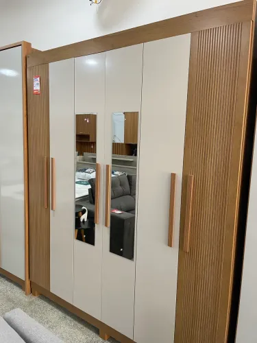 GUARDA ROUPA DE CASAL 100% MDF