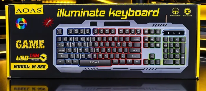 Teclado Game Com Fio - Entrega Grátis