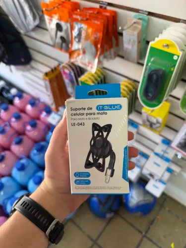 Suporte celular para moto e bicicleta 