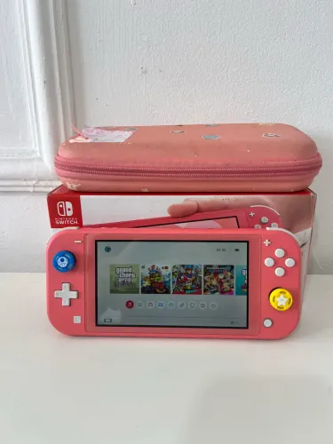 Nintendo Switch lite coral