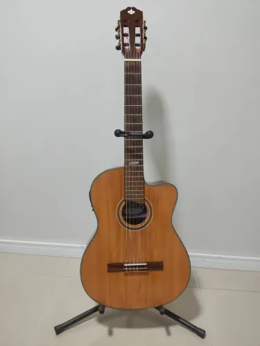 Violão Strinberg Eletroacústico Nylon AN96C brinde suporte tripé 