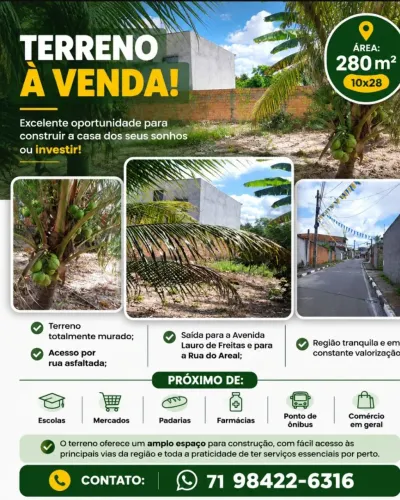 Terreno parque verde