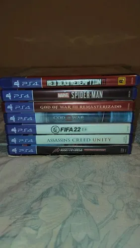 Vendo jogos de Playstation 4, todos em ótimas condições