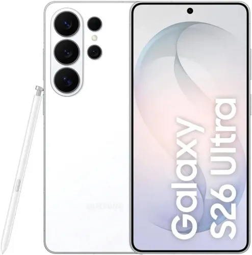 Samsung Galaxy S26 Ultra 5G 256GB Branco 12GB RAM Câm.Quádrupla Bateria 5000mAh Dual Chip