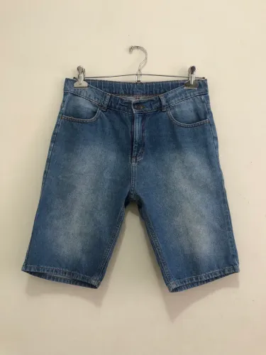 Bermuda jeans masculina 38