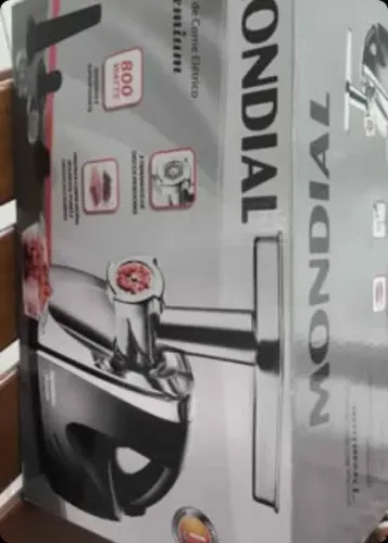 Moedor de Carne Elétrico Mondial Premium