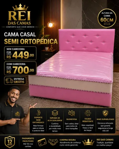 Cama casal box