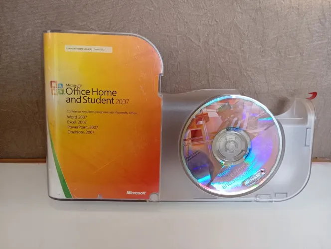 CD de Instalação Microsoft Office Home and Student 2007