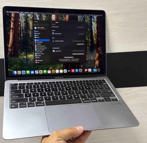 MacBook M1 Air 2020 8GB 256GB 500 Ciclos Loja física
