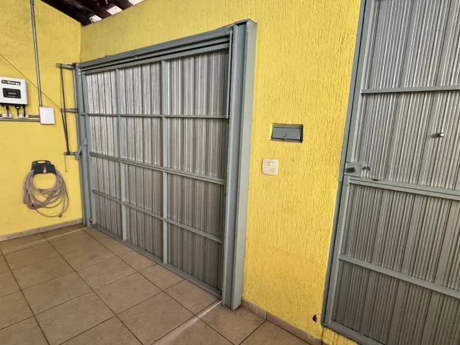 Portão Basculante alumínio + social