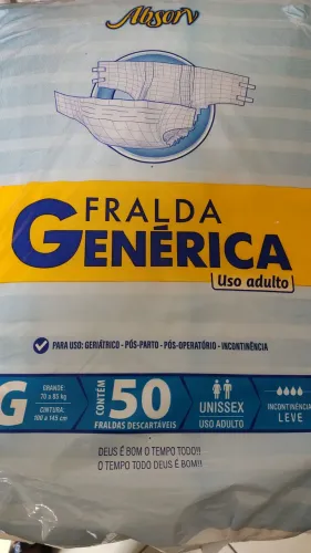 Fralda Genérica Adulto