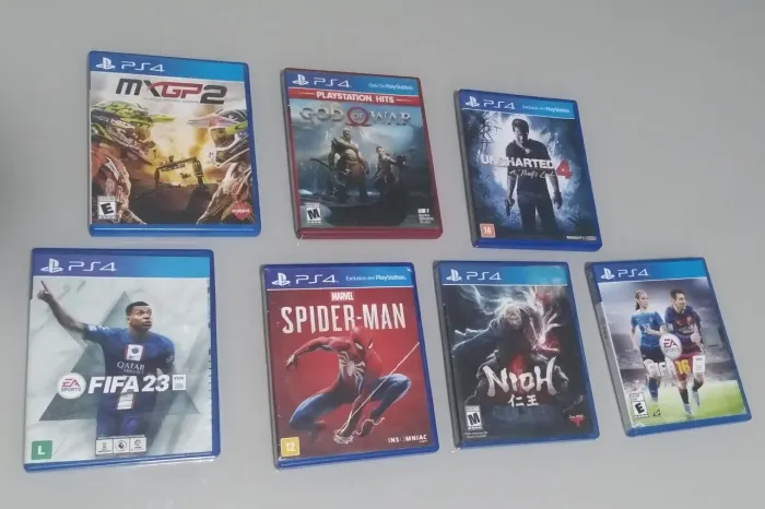 Jogos de ps4 aparti 60 reais