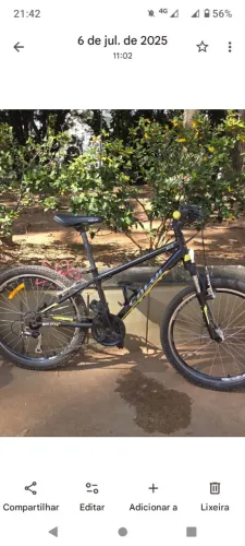 Vendo Caloi Wild aro 24 Shimano 