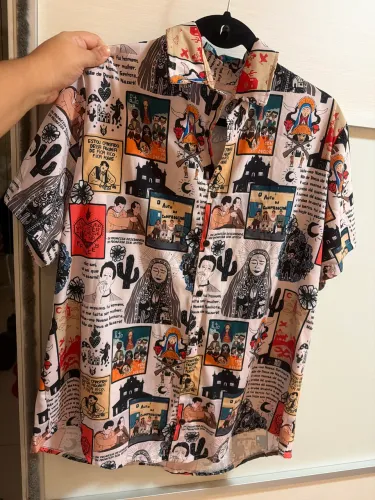 Blusa estampa auto da compadecida