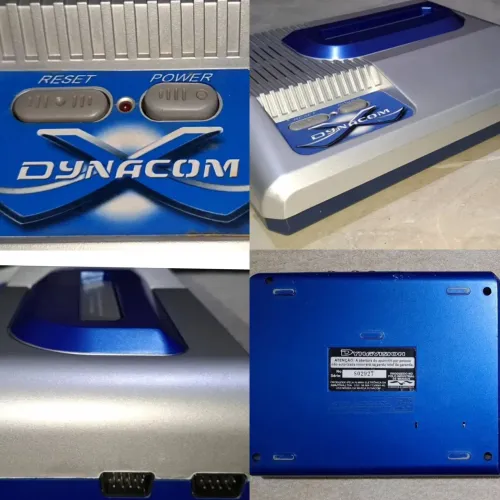 Dynavision Xtreme + 2 controles com jogos clássicos Mario Bros, Kirby, Contra, Batman...