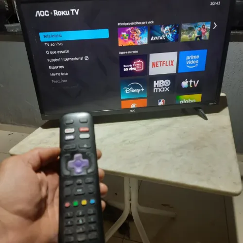 Tv smart ROKU 32 polegadas controle original