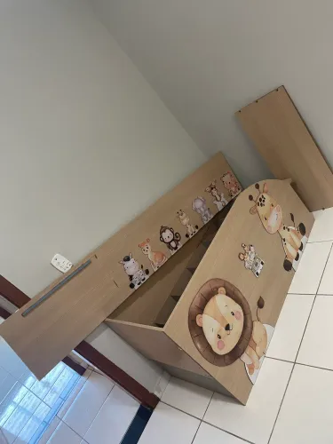 Vendo cama infantil 100% mdf