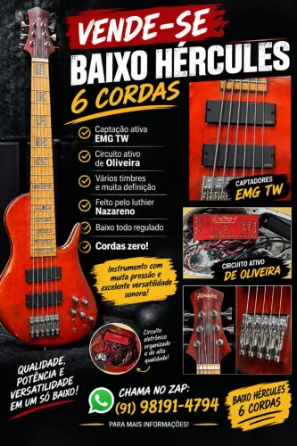 Baixo 6 cordas