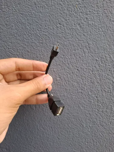 Adaptador Pen Drive Cabo USB OTG Micro USB