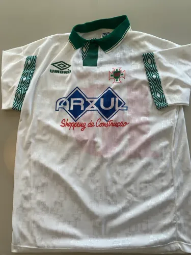 Camisa da Portuguesa Santista de jogo temporada 1992