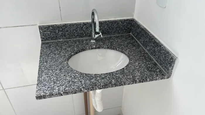 Bancada granito banheiro