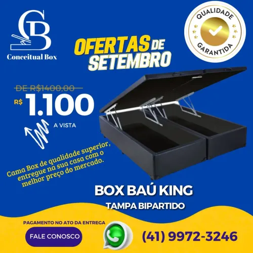 BOX BAÚ KING ALTO PADRÃO