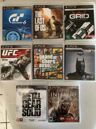 Jogos originais ps3