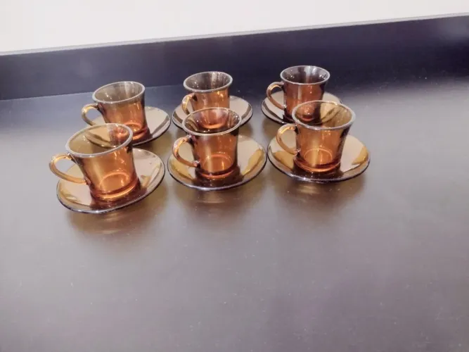 Xícaras de cafézinho duralex nunca usadas.