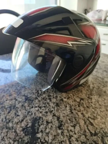 Capacete Thunder Prime Semi Novo Tam.56