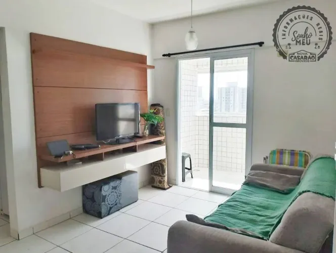 Guilhermina  49 m²  1 dorms/1 suíte  Vista mar  Locação em pacote
