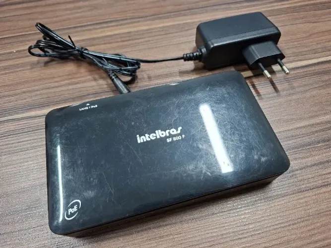 Switch Intelbras Sf 800 Vlan Com 8 Portas Rj-45 (Usado)