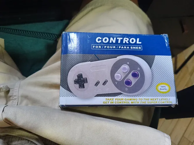 Controle Nintendo relíquia