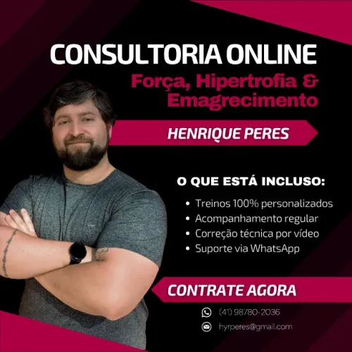 Consultoria Online de Treinamento Físico Personalizado