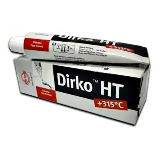 Selante de Silicone Elring Dirko HT, Composto de Vedação Resistente a Altas Temperaturas