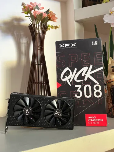 RX 7600 8GB XFX (NOVA NA GARANTIA) 