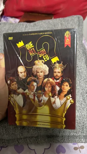 Box DVD Que Rei sou Eu? Globo Marcas