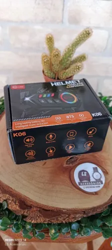 Fone Bluetooth para Capacete