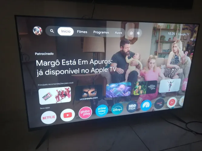 Smart TV Philips 50 polegadas 4K PRA SAIR HJ