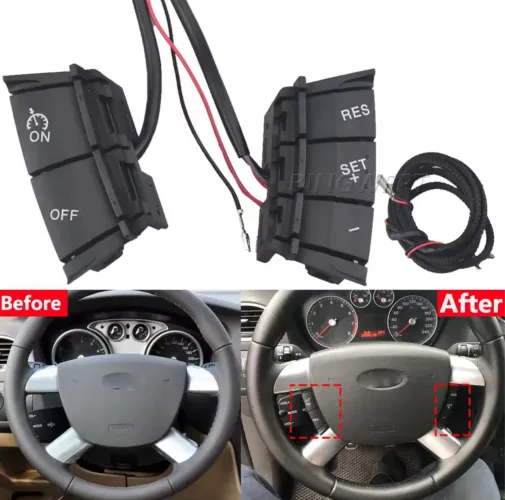 kit Piloto automático para Ford Focus 2005 a 2012 + interruptor de instalação 