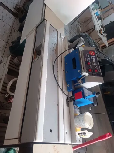 Coladeira de borda + reguladora semi automática 