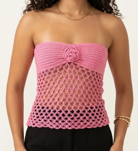 Top Summer | Roupa em Crochê