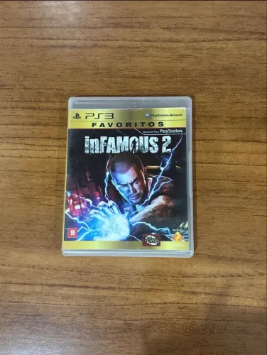 ? inFamous 2 PS3 Favoritos - Original Completo - Exclusivo Sony - Raro