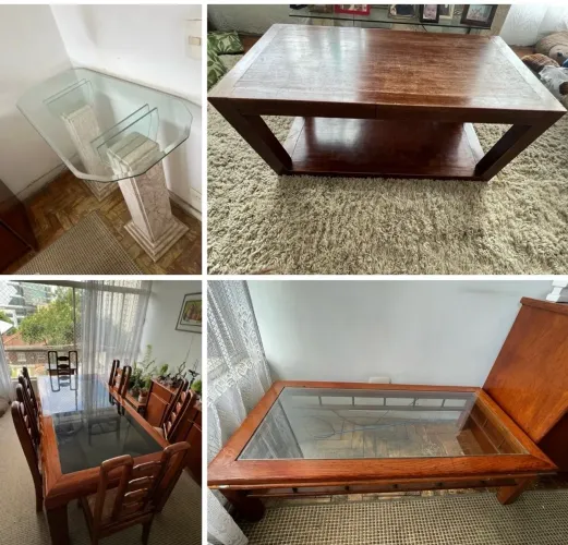 Lote de Móveis Antigos e Vintage - 7 Peças - Preço Especial