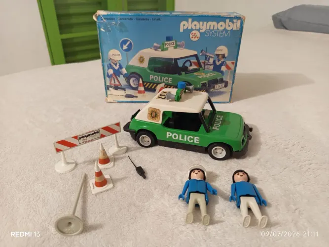 Playmobil Sustem - Trol - 23.77.4 - Carro de Polícia